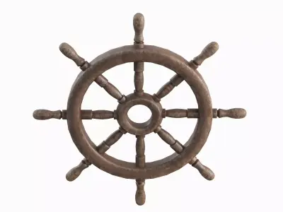 Vessel Wheel 04 3D model