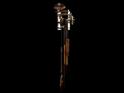 Pendulum Clock Mechanism 3D model