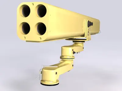 Fletcher Rocket Launcher 3D model