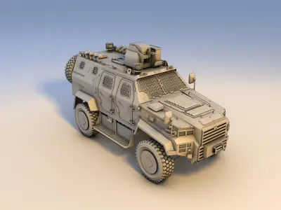 ejder armored vehicle 3D model
