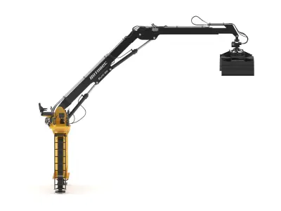 Rotobec Elite 915 Grapple Loader 01 3D model