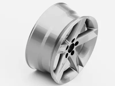Audi A4 8K00714 Rim 3D model
