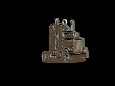 Truck pendant 3D print model buy