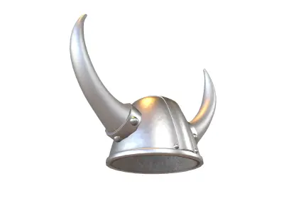 Viking Hat V1 011 Low-poly 3D model