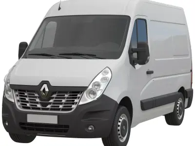 Renault Master 2015 PanelVan L1H2 3D model