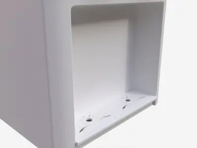 Top Load Small Table Water Dispenser 01 3D model