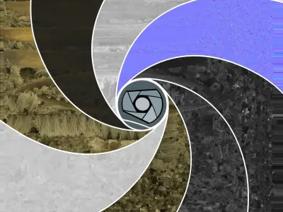 Brush High Poly wooden 3D model