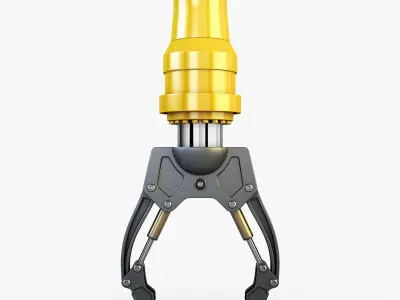 Hydraulic grab v 1 3D model