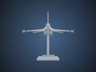 F-16 Fighting Falcon Desktop Model Statue PM-206 3D print model