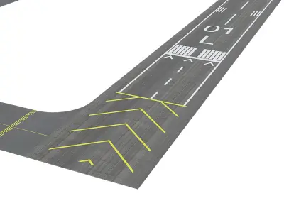 Airport Runway 3D model