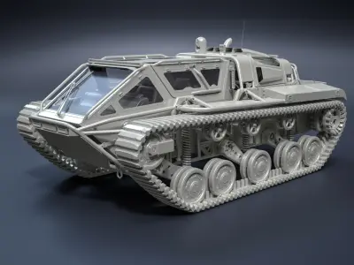 Ripsaw EV3-F4 High-Poly 3D model