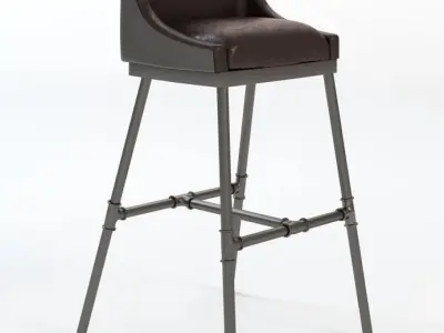 Iron Scaffold Bar Tool 3D model