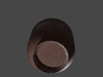 Rusty Old Propane Tank Free low-poly 3D model