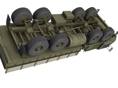 M977 A2 Cargo Truck - M977 A2 HEMTT 3D model