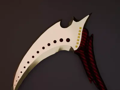 Blood Reaper  Low-poly 3D model