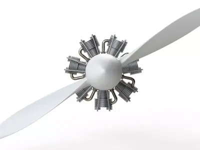 Propeller 3D model by VA3DCADesign
