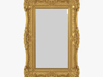 Baroque Picture Frame Pro Collection 3D model