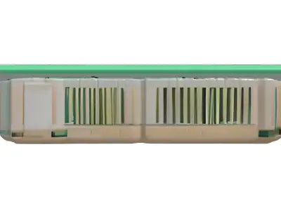 Advanced Microchip Processor Unit 3D model