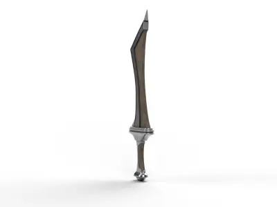 Iron Wood Sword 3D model