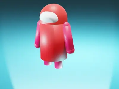 Among Us Crewmate 3D print model