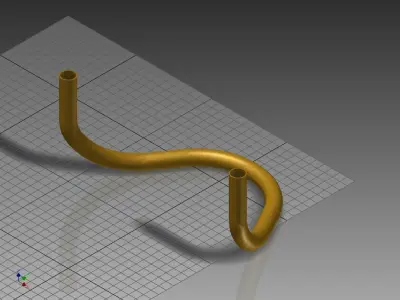 Cassine metal tool 3D model