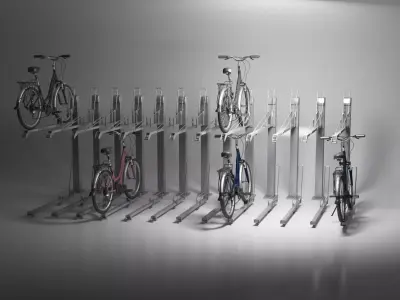 Bicycle Parking 3D model buy