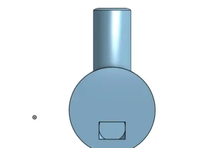 reverse flue boiler 3D print model