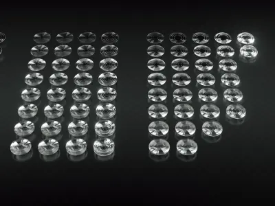 Ultimate Fresnel Lens Collection 3D model