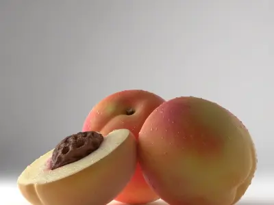  Peach Photorealistic 