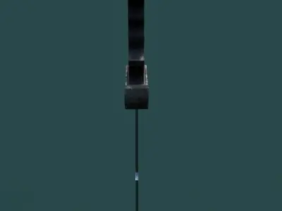 Knife Free low-poly 3D model purchase