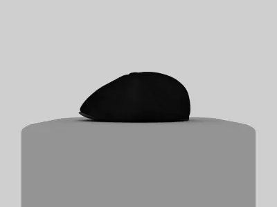 Newsboy Hat model 3D model