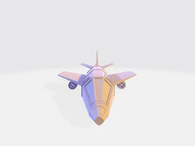 Plane for free Free low-poly 3D model