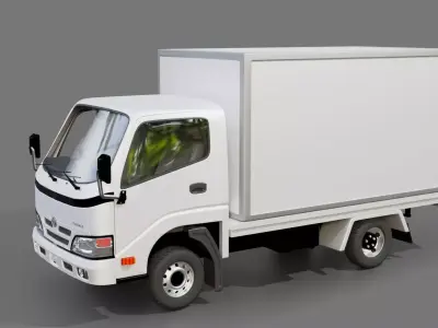 Toyota Toyoace Cargo Truck 3D model