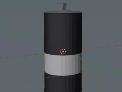 WW2 gas genade  Free low-poly 3D model