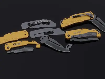 DEWALT Knife DWHT10313 Low-poly 3D model