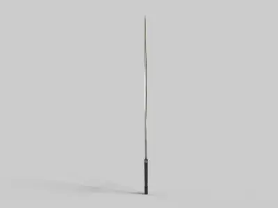 Sword Low-poly 3D model 69
