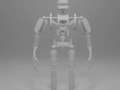 The Fnaf Skeleton Low-poly 3D model
