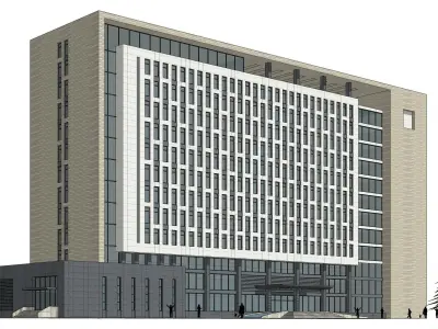 Sketchup Building Z3 3D model