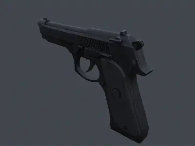 Pamas G1 Low-poly 3D model