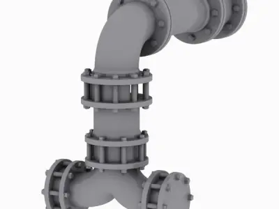 Sewer Pipes Free 3D model