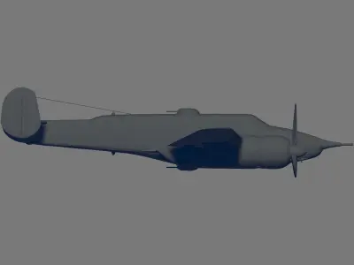 XA-38 Grizzly 3D model