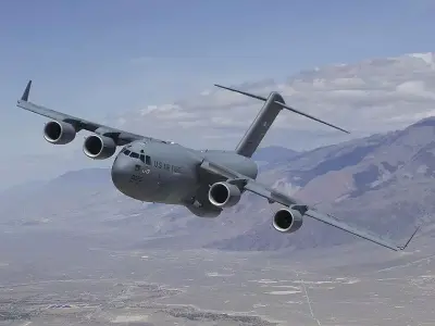 Boeing C-17 Globemaster III 3D model purchase