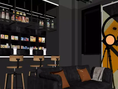 Luminous Fitness Studio 3D model