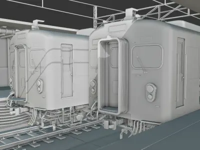 Tobu Series 5000 V2 Low-poly 3D model