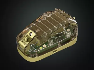 Ladybug Survival Signal Light high model 3D model