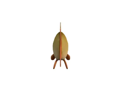 Realistic Carp Freshwater Fish Low-poly 3D model