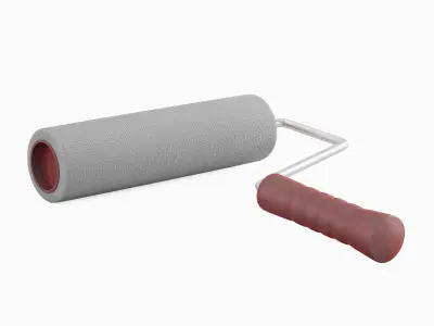 Paint Roller 03 Low-poly 3D model