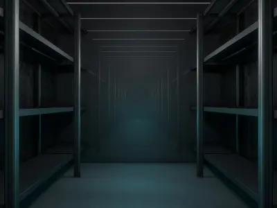  Empty  Storage Room 3D model