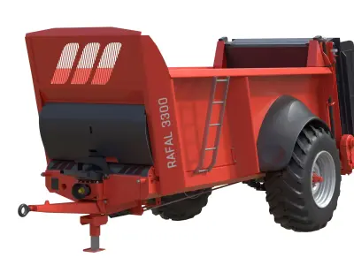 Spreader Sodimac Rafal 3300 Low-poly 3D model