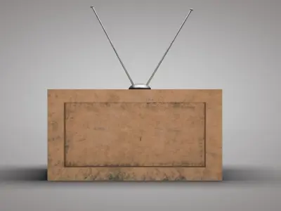 Classic TV  3D model
